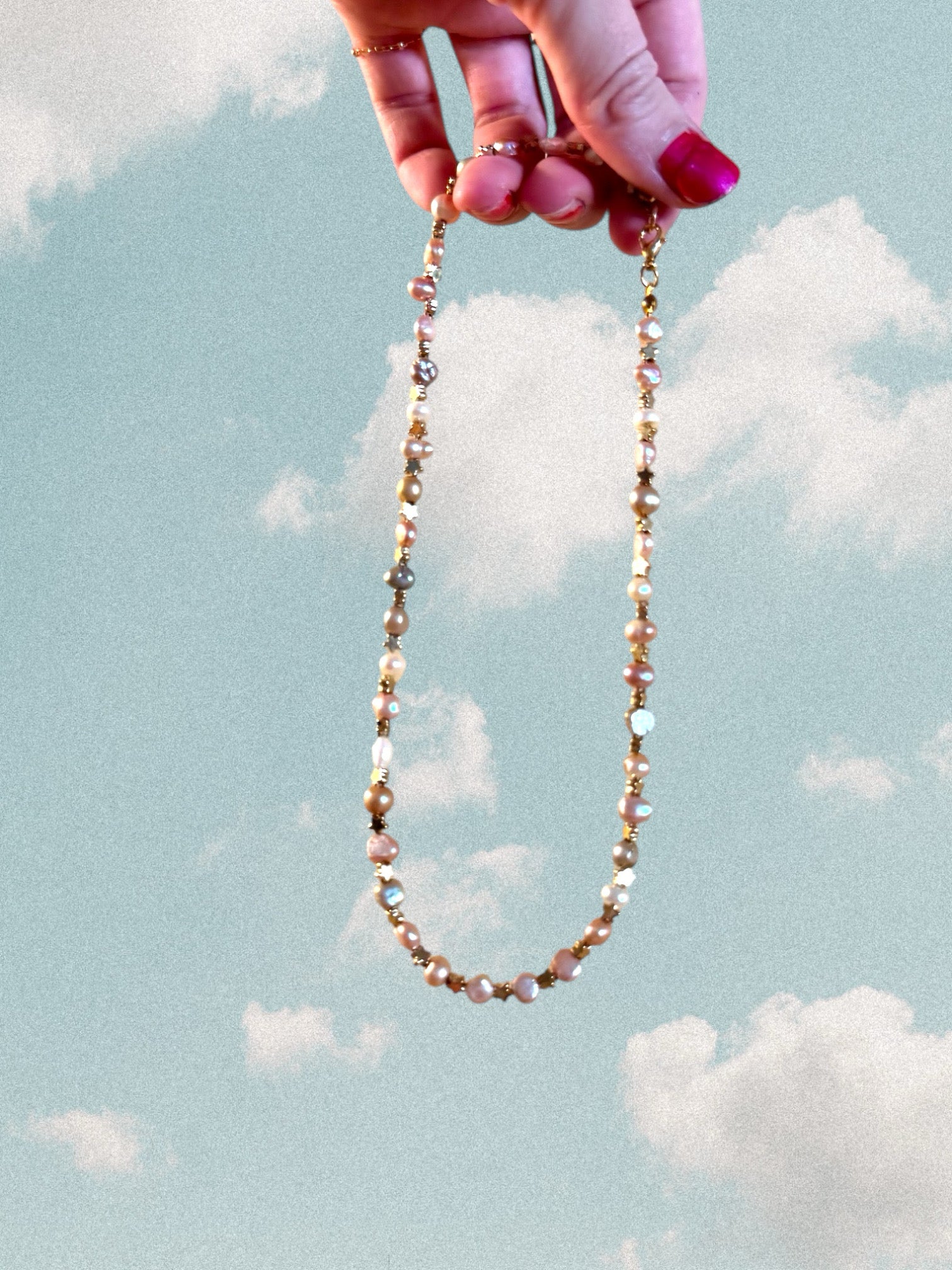 Gold Star necklace